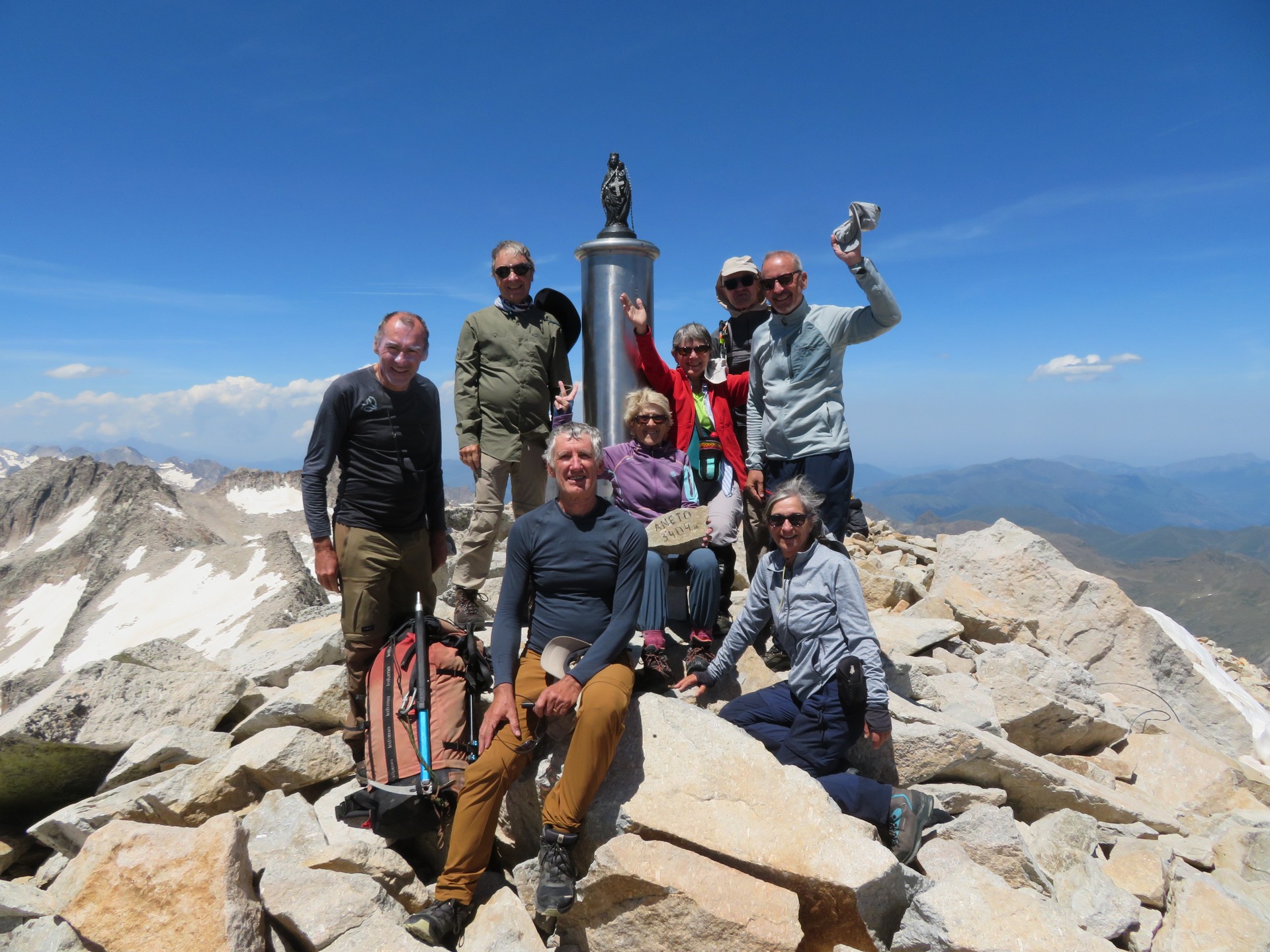 Pic d'Aneto 3404 m samedi 27 juin