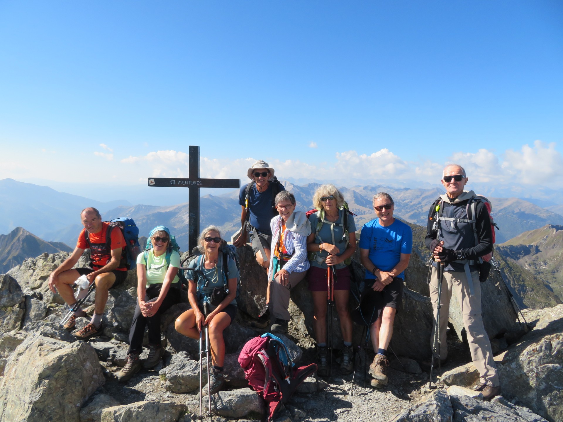 Mont Valier 2839m Mont du Petit Valier 2736m dimanche 23 aout